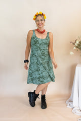 Poppy Dress - Marigold Connection Print (8,10,16)