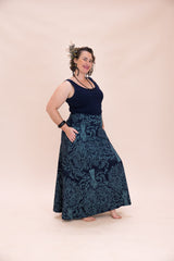 Stretch Maxi Skirt - Care for Kelp