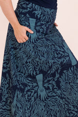 Stretch Maxi Skirt - Care for Kelp