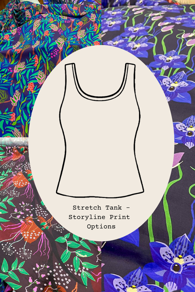 Organic Stretch Tank - Storyline Prints