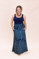Stretch Maxi Skirt - Care for Kelp