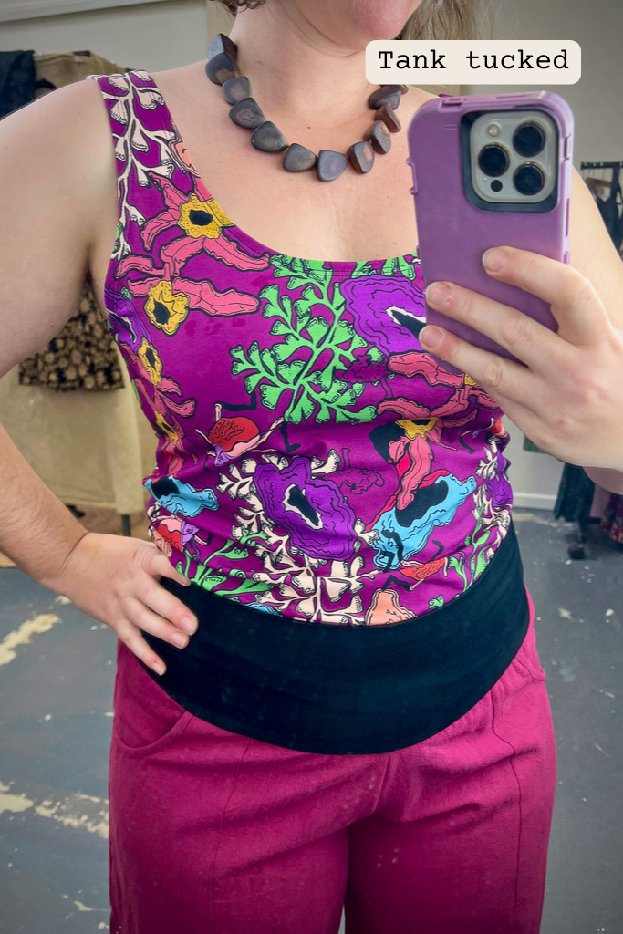 Organic Stretch Tank - Storyline Prints