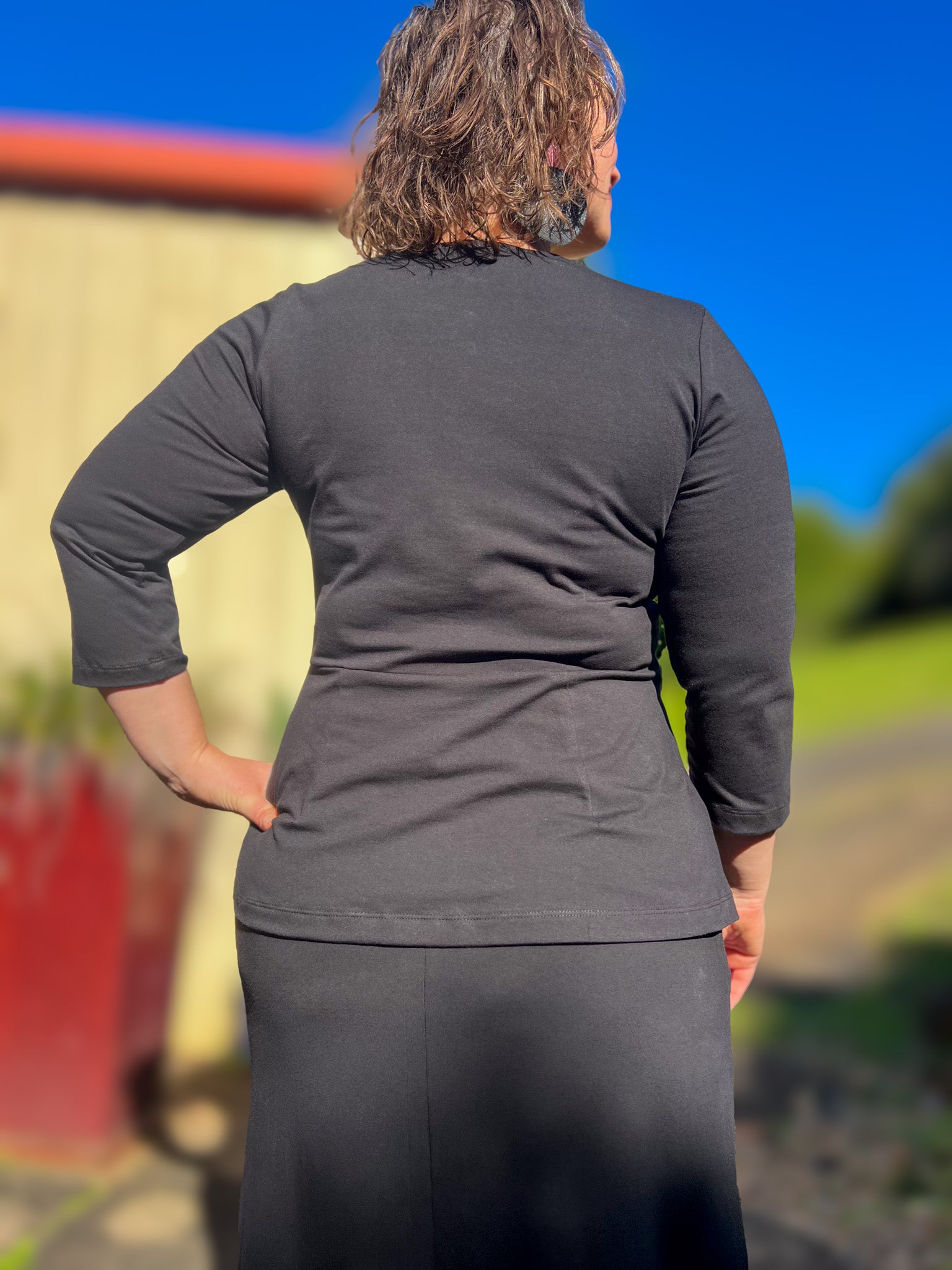 Cardamom Top – Black