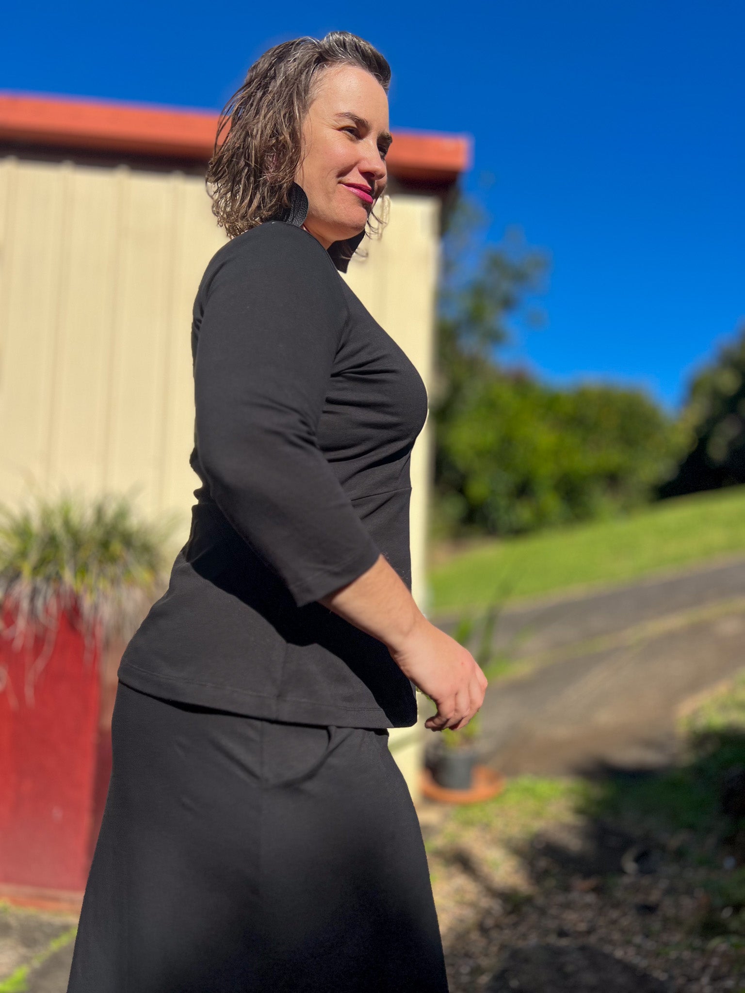 Cardamom Top – Black