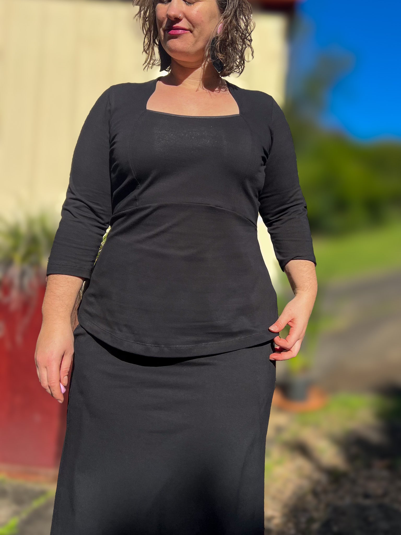 Cardamom Top – Black