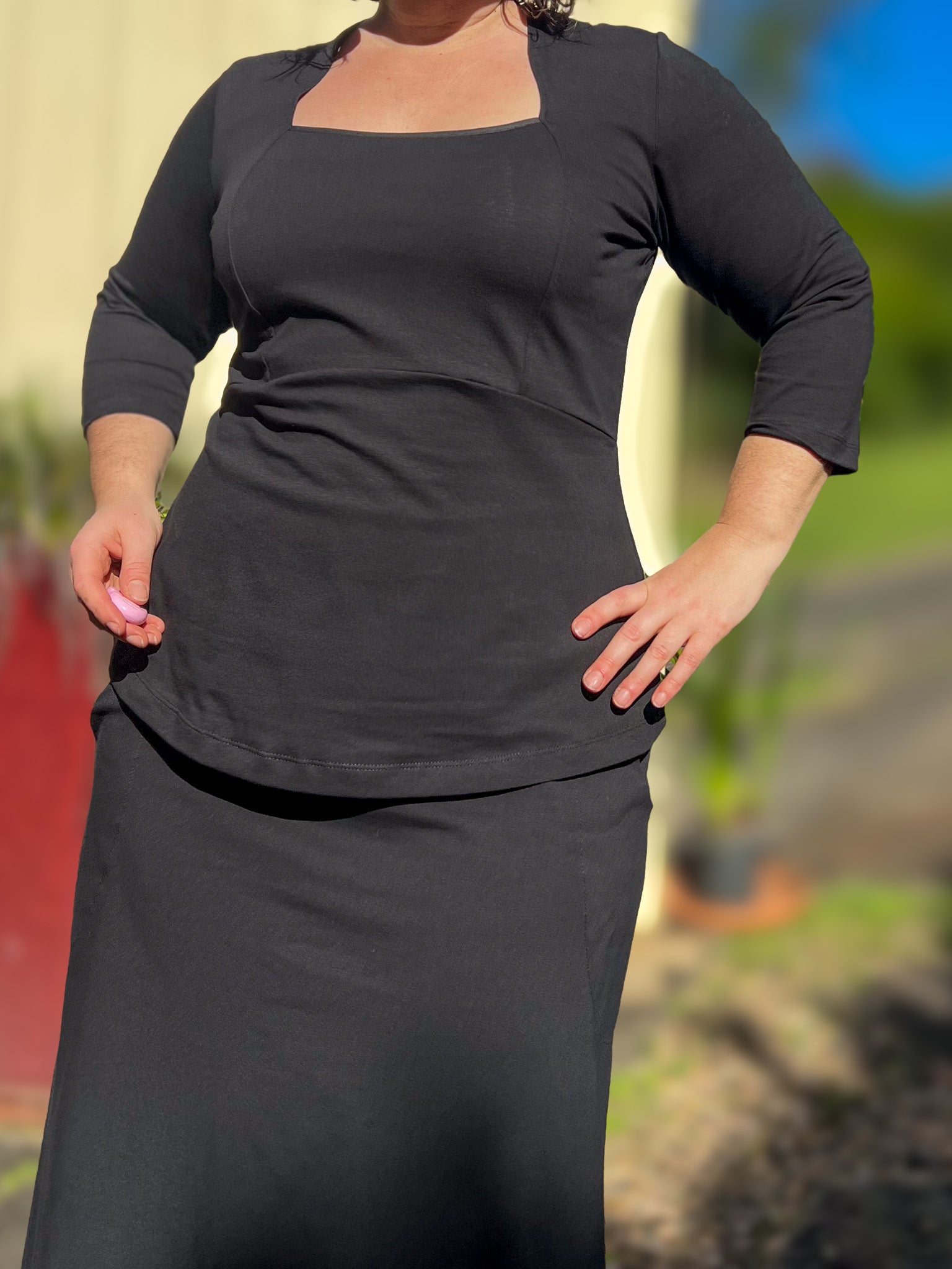 Cardamom Top – Black