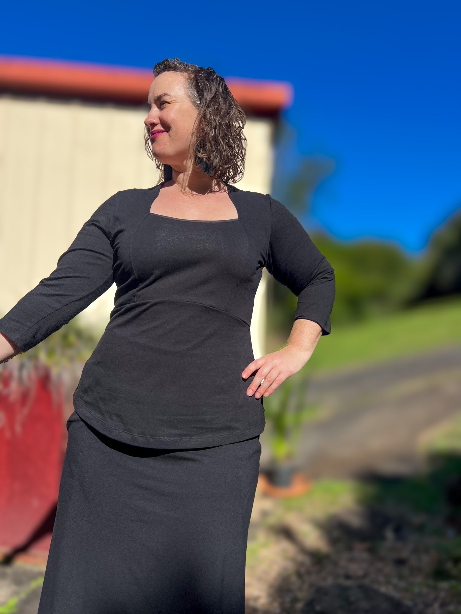 Cardamom Top – Black