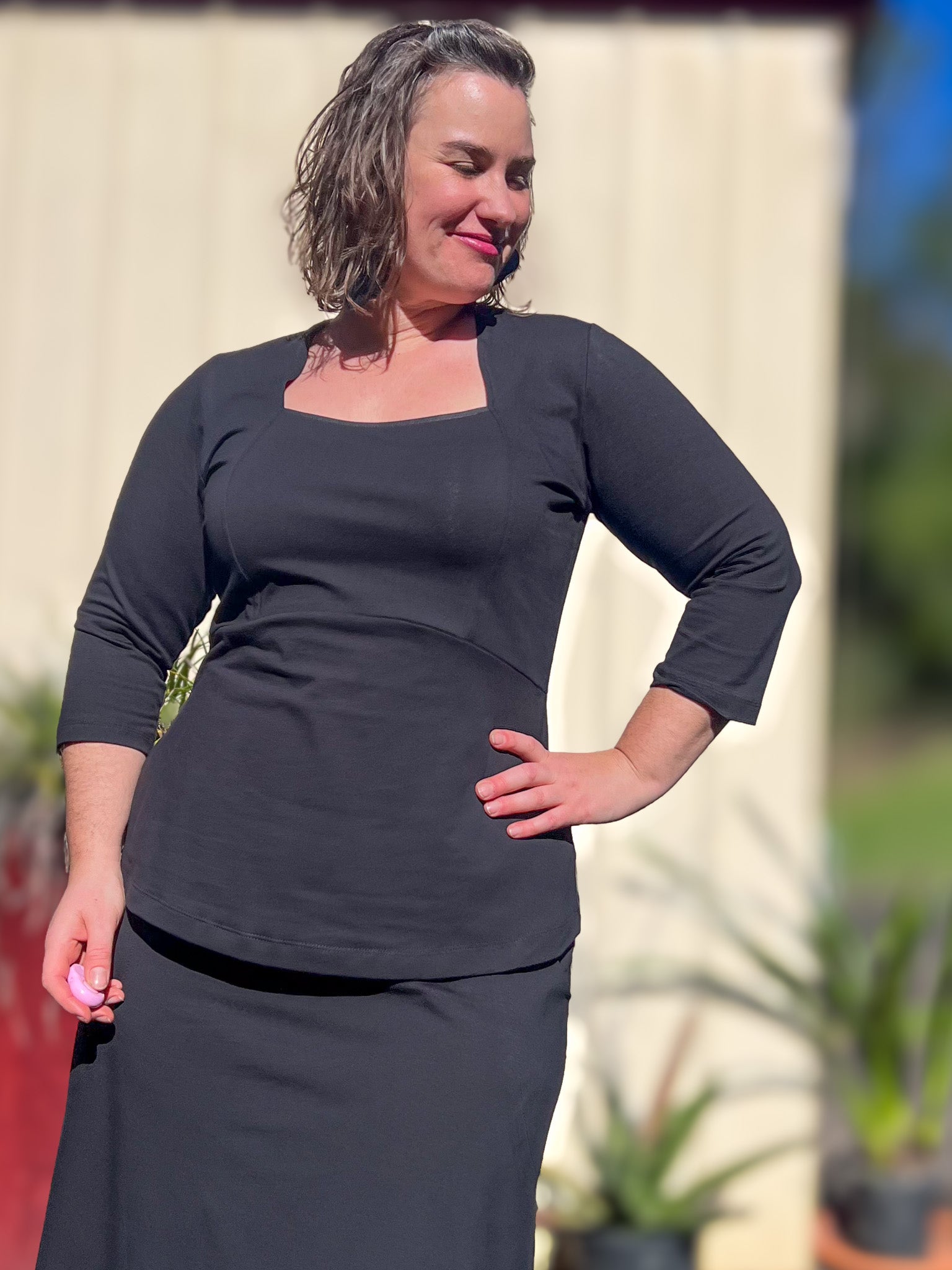 Cardamom Top – Black