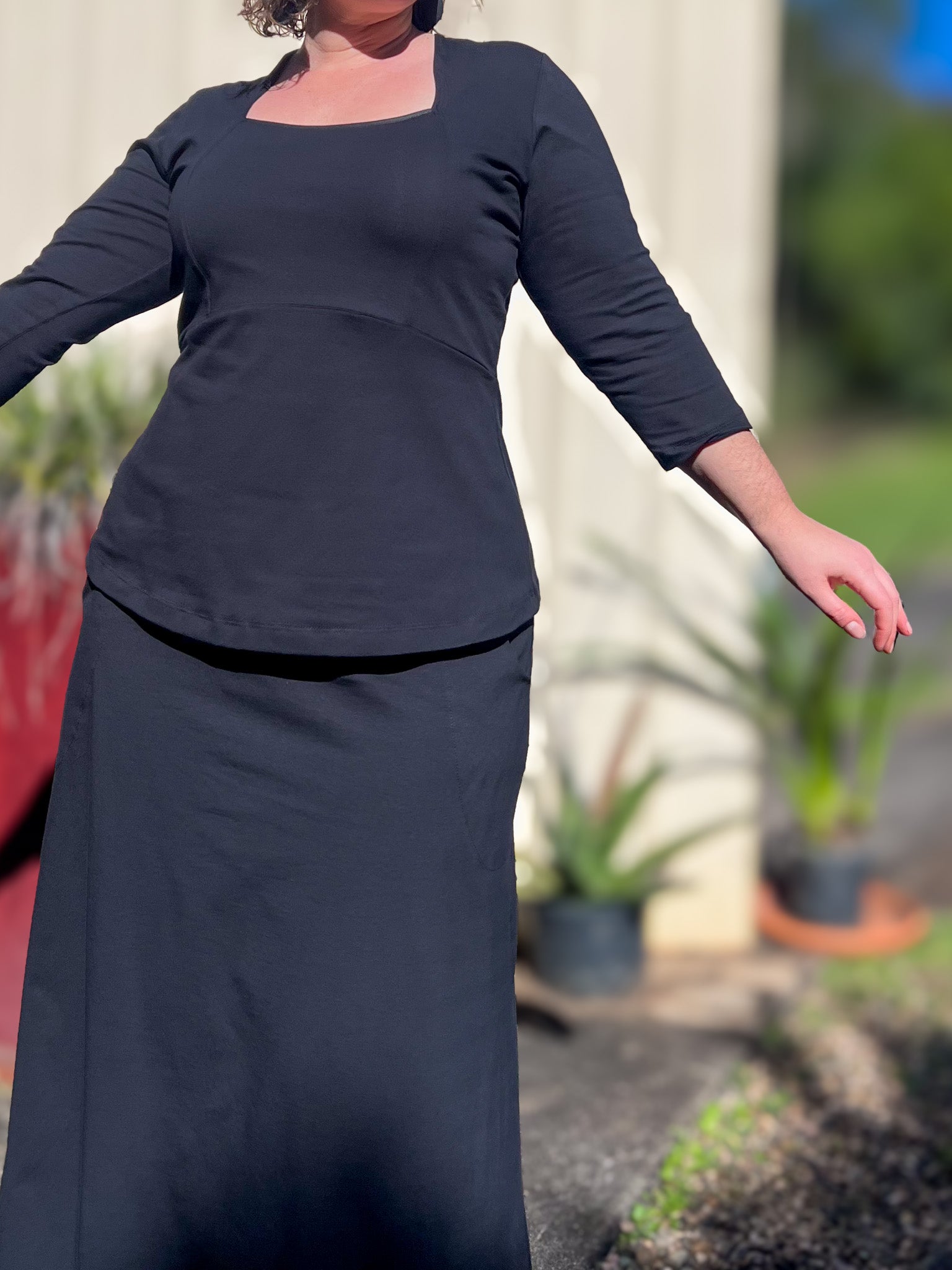 Cardamom Top – Black