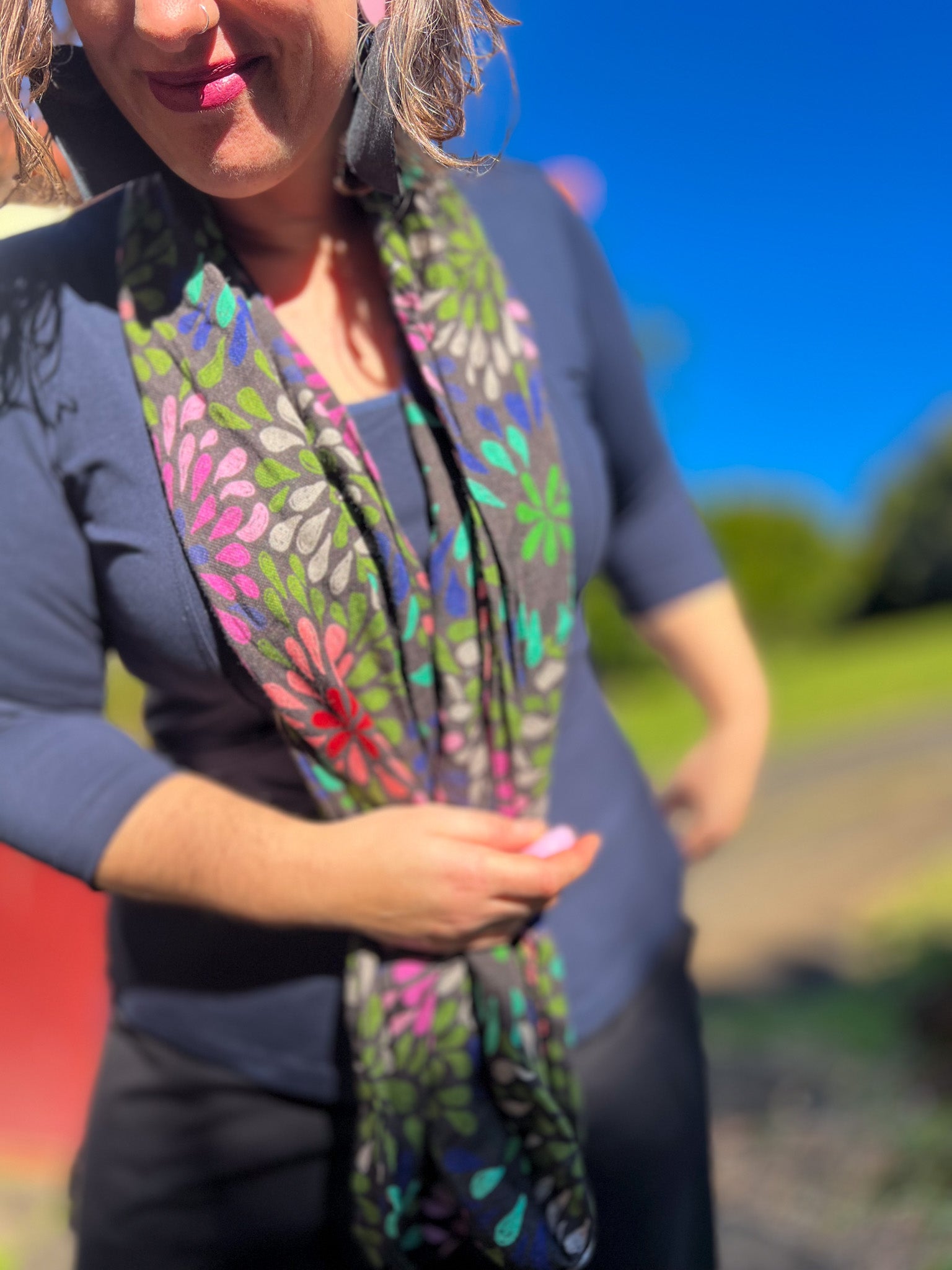 Cardamom Top – Navy
