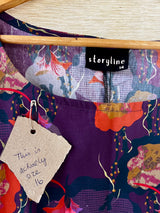 SAMPLE Breeze Top - Nasturtium Purple (16)