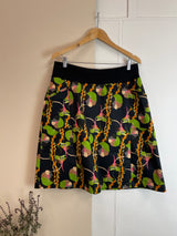Gahnia Skirt - Nasturtium Black (18,22)