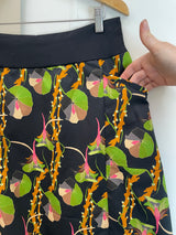Gahnia Skirt - Nasturtium Black (18,22)
