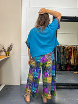 Matchmaker Bolero - Cerulean Blue with Not So Square trim