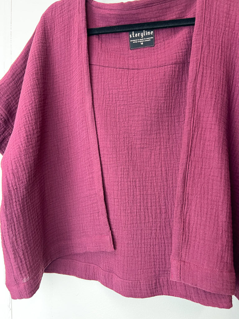 Matchmaker Bolero - Burgundy