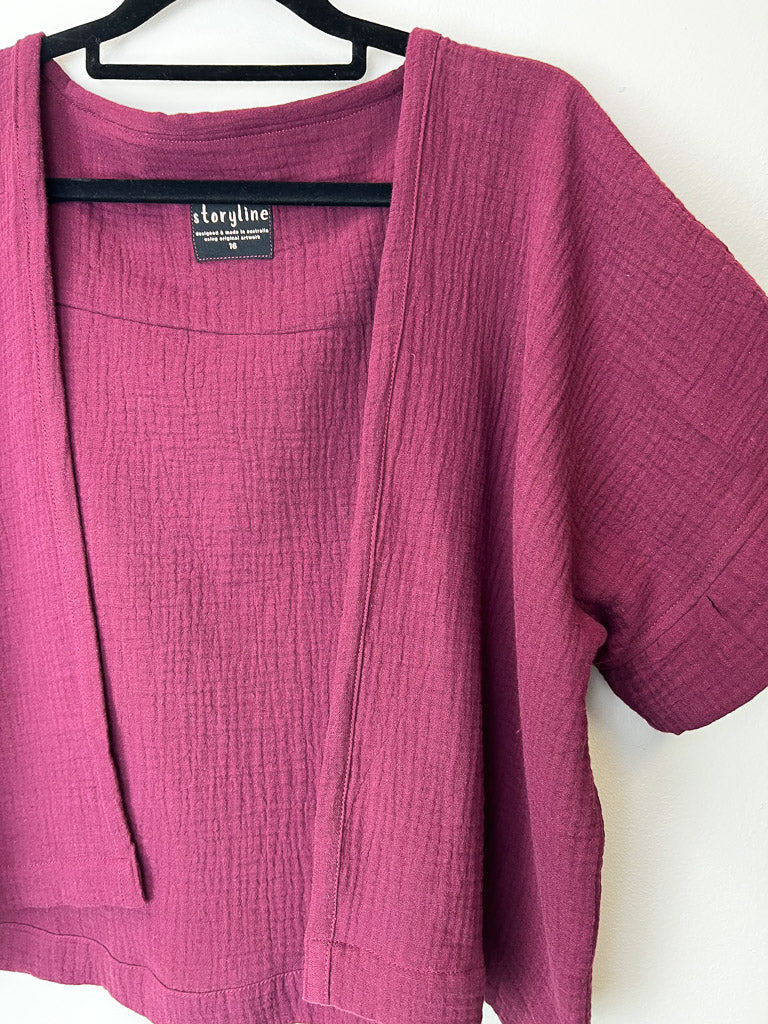 Matchmaker Bolero - Burgundy