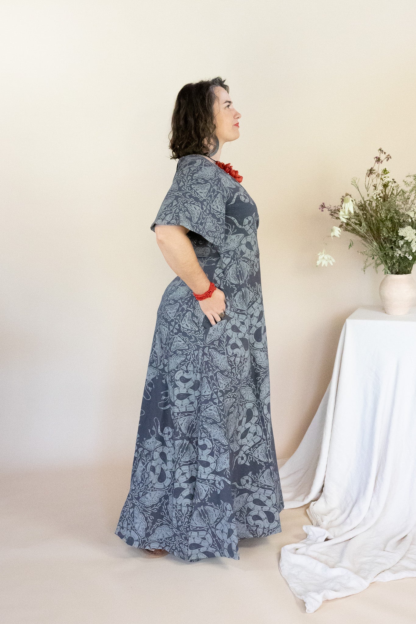 Wrap Dress - Nightwalk Print (size 10)