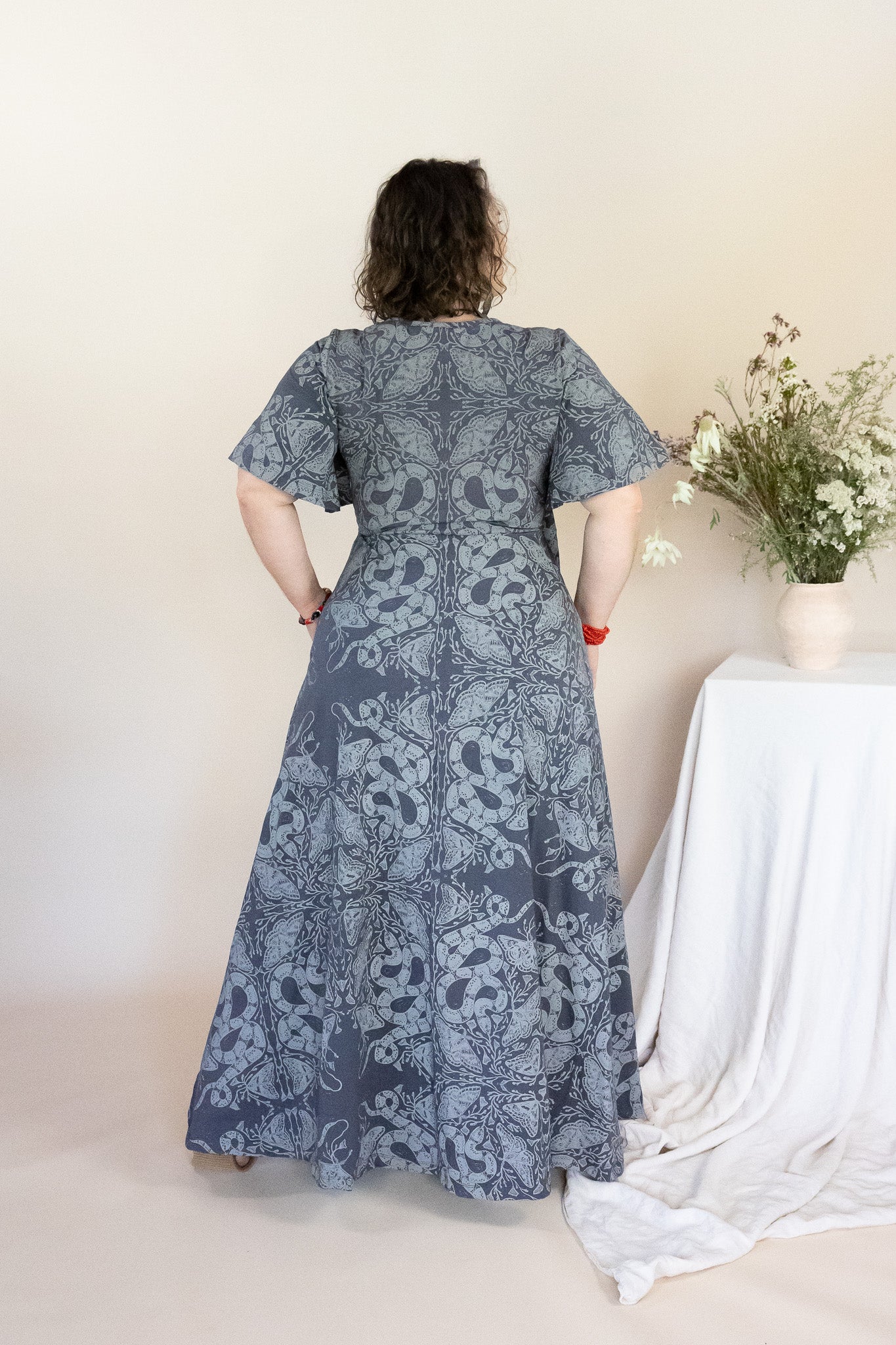 Wrap Dress - Nightwalk Print (size 10)