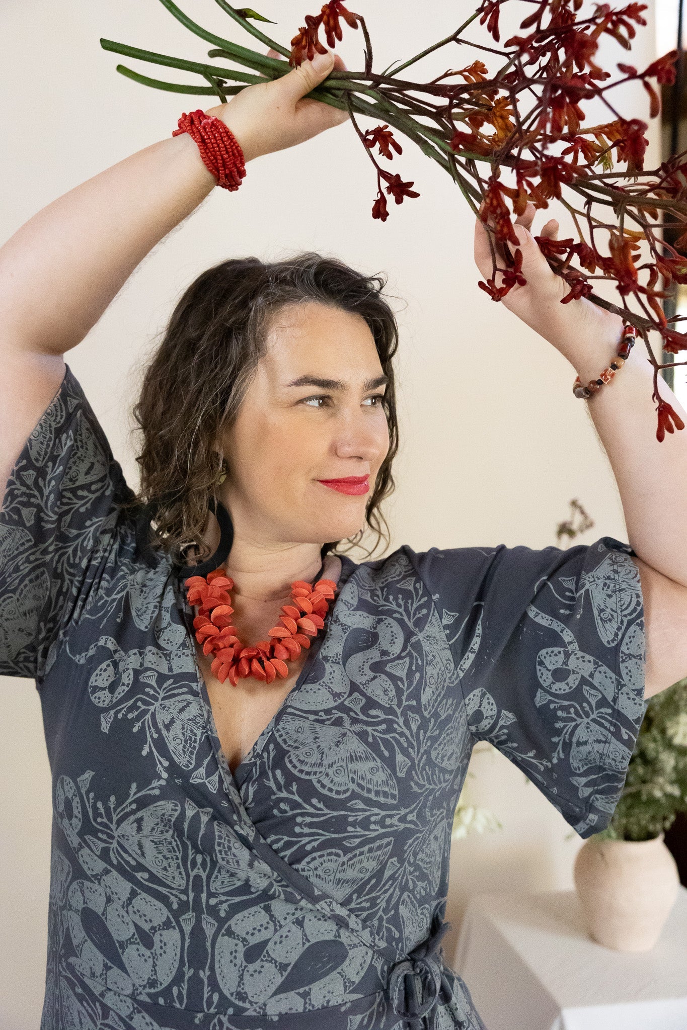 Wrap Dress - Nightwalk Print (size 10)