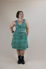 Swing Skirt with pockets - Marigold Connection (M,XL)