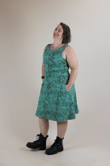 Swing Skirt with pockets - Marigold Connection (M,XL)