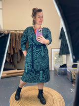 Ziggy Dress Stretch Cotton - Care For Kelp