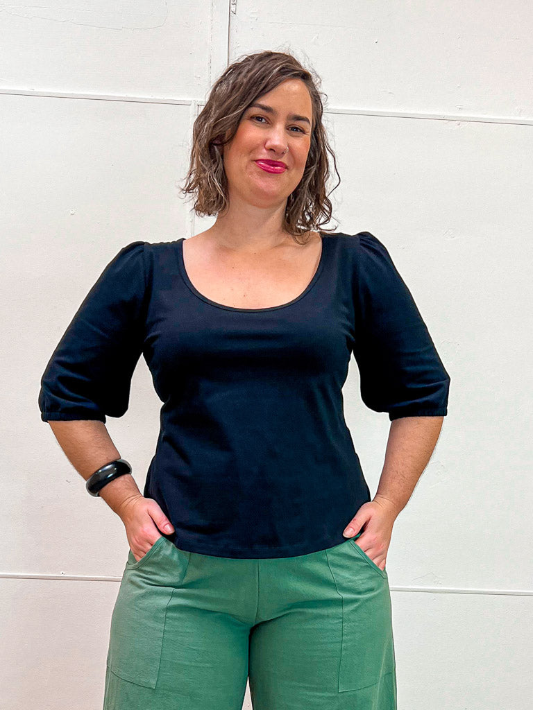 Stretch Ash Top – Organic Stretch Cotton Comfort