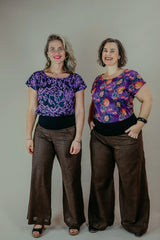 Sidewalk Pants - Nostalgic Brown Japanese Cotton (8,12,14)