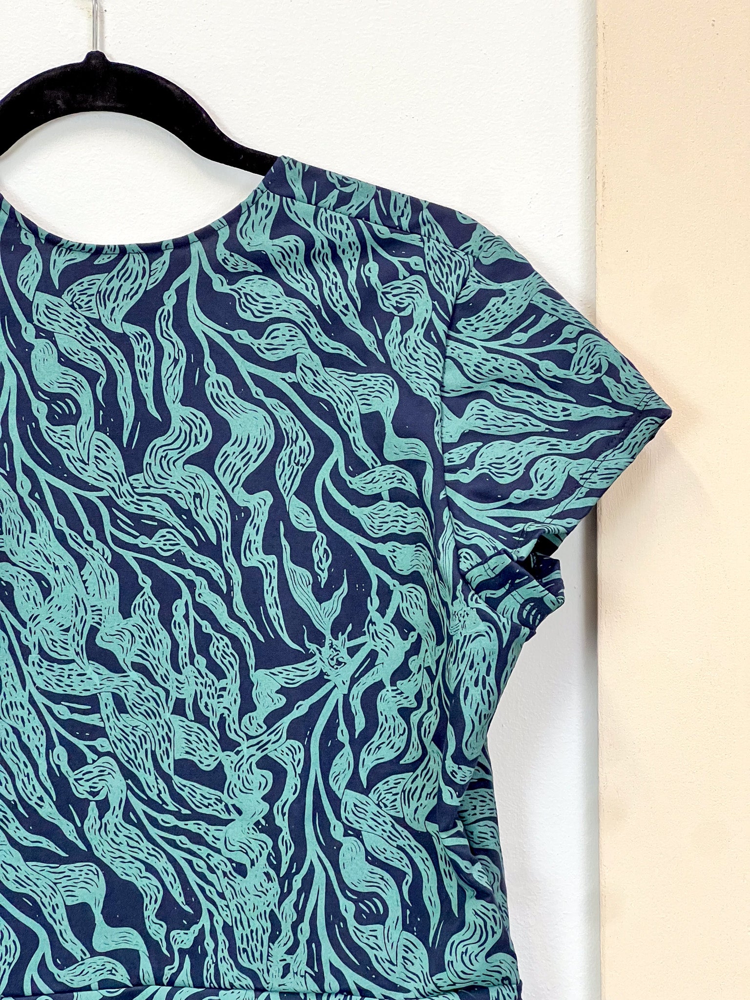 Cardamom Top Cap Sleeve – Kelp Garden