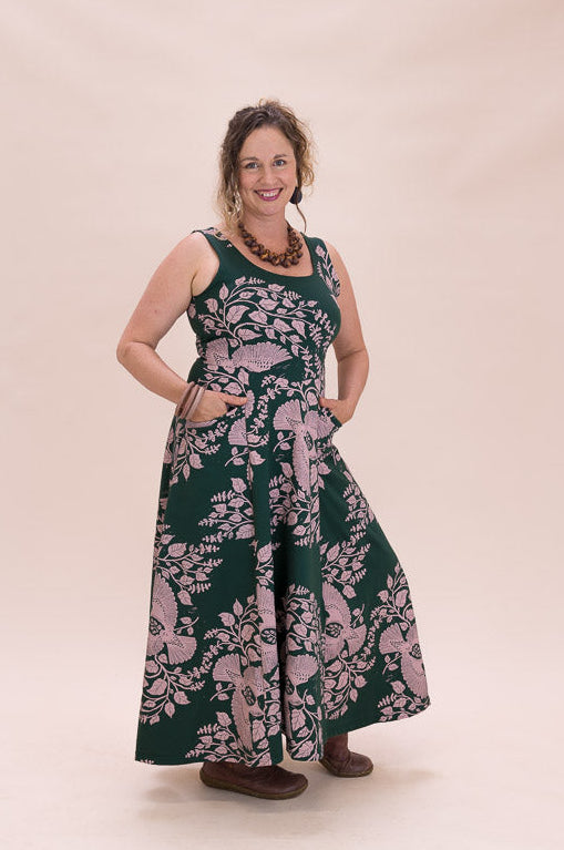 Flow Dress Stretch Cotton - Spirit of Tulsi
