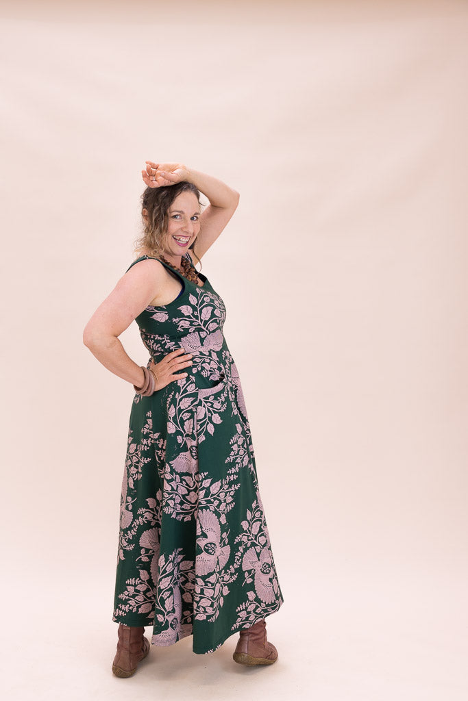 Flow Dress Stretch Cotton - Spirit of Tulsi