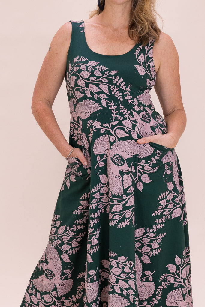 Flow Dress Stretch Cotton - Spirit of Tulsi