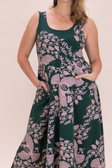 Flow Dress Stretch Cotton - Spirit of Tulsi