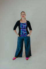 Sidewalk Pants - Grey Linen/Viscose