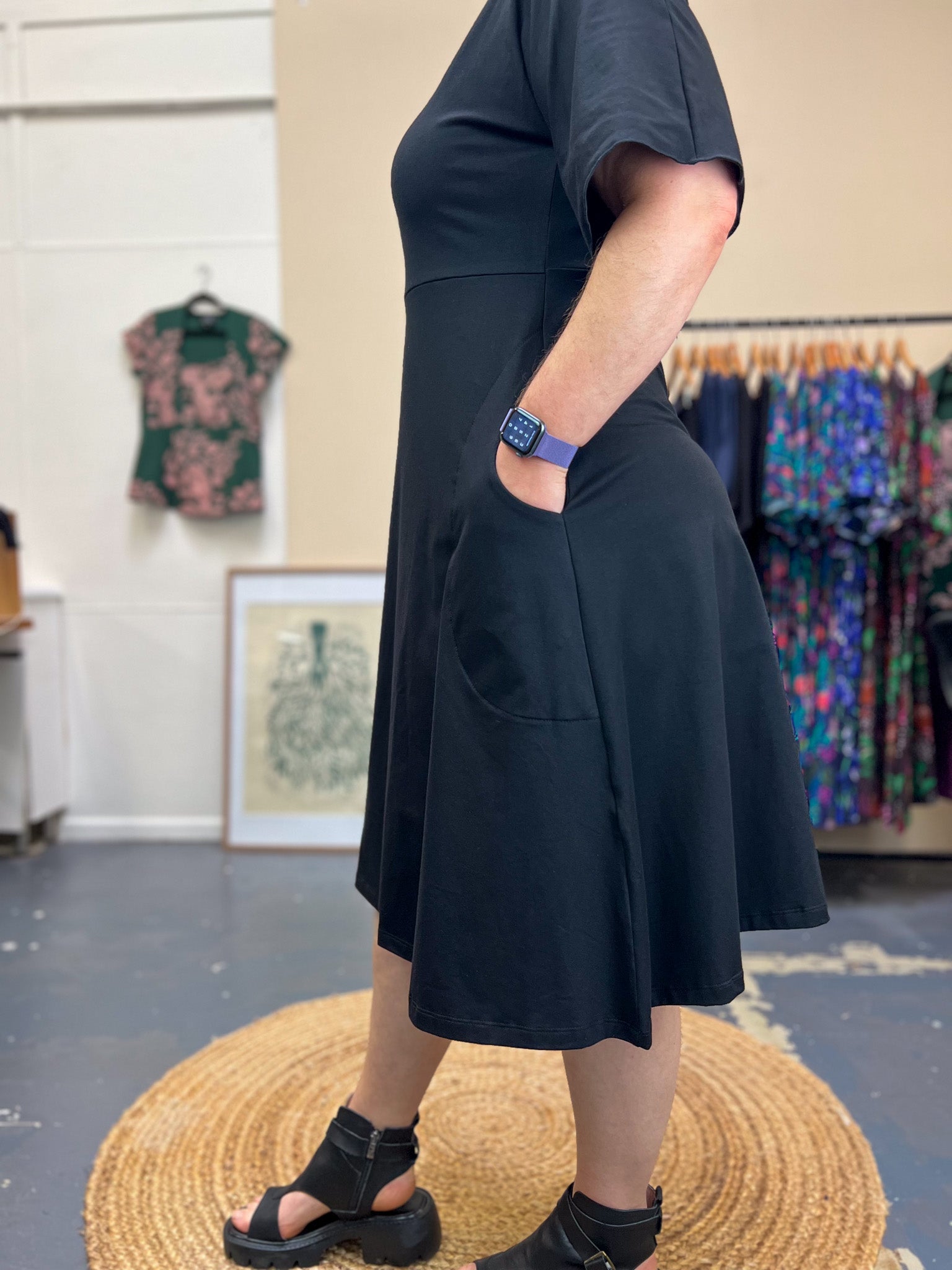Henna Dress - Black