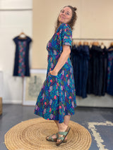 Henna Dress - The Thick of it Blue