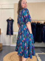 Henna Dress - The Thick of it Blue