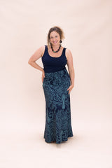 Stretch Maxi Skirt - Care for Kelp