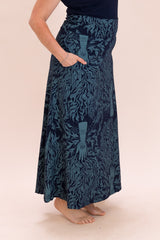 Stretch Maxi Skirt - Care for Kelp