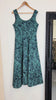 Flow Dress Stretch Cotton - Kelp Garden