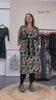 Ziggy Dress Stretch Cotton - Straw Flannel Flower