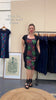 Ginger Stretch Panel Dress - Bush Garden