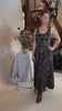 Flow Dress Stretch Cotton - Gold Flannel Flower
