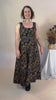 Flow Dress Stretch Cotton - Gold Flannel Flower