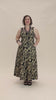 Flow Dress Stretch Cotton - Straw Flannel Flower