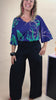 Sidewalk Pants - Black Linen/Viscose (14)