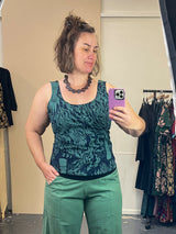 Organic Stretch Tank - Care For Kelp