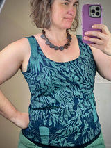 Organic Stretch Tank - Care For Kelp