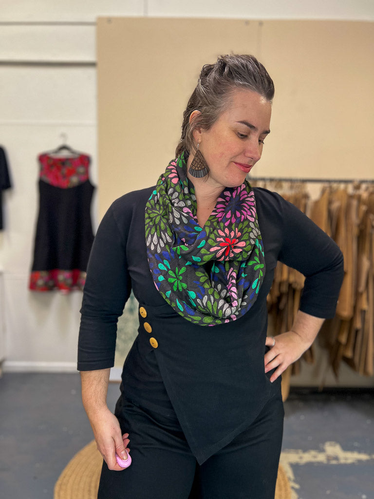 Loop de loop Scarf - Petal Pop