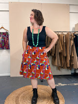 Swing Skirt – Nasturtium Rust
